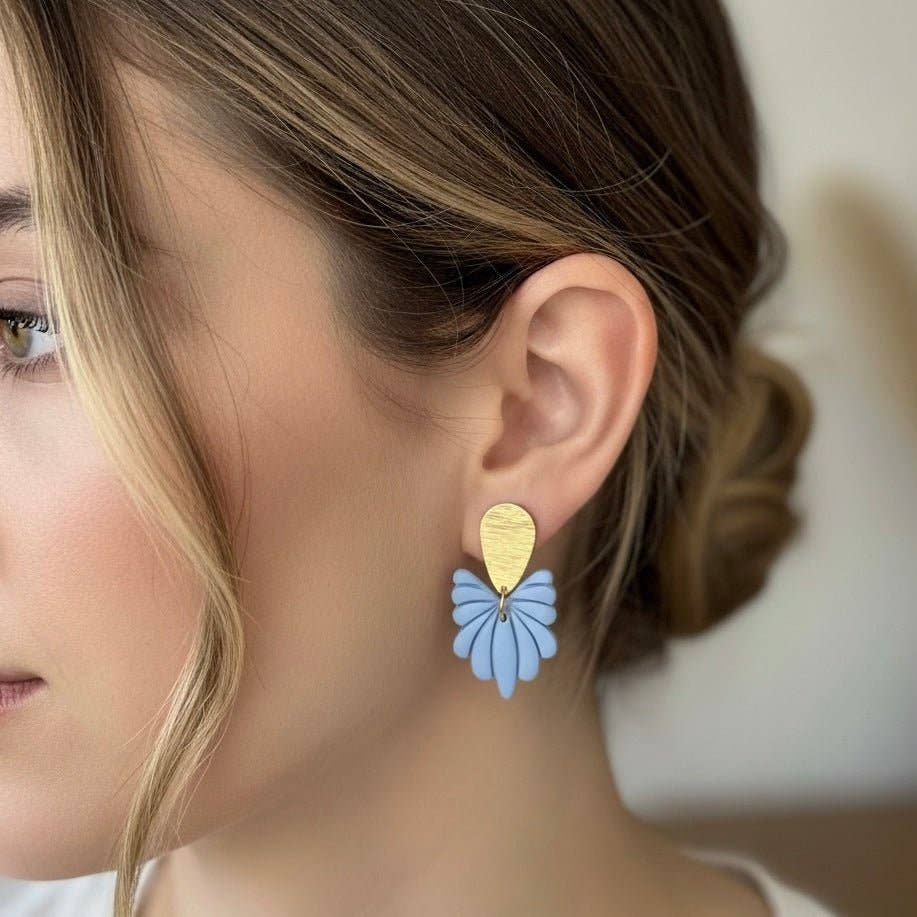Iris Velvet Earrings