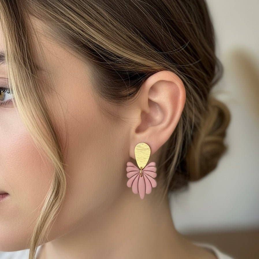 Iris Velvet Earrings