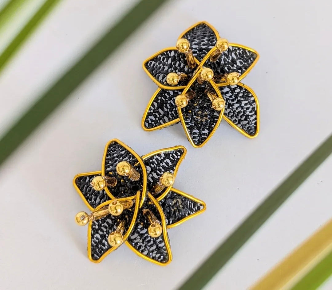 Clematis Blossom Earrings