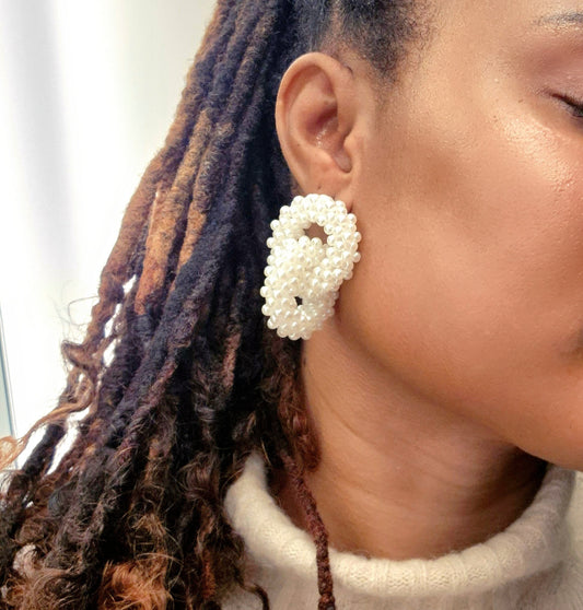 Amara Pearl Duo Hoops