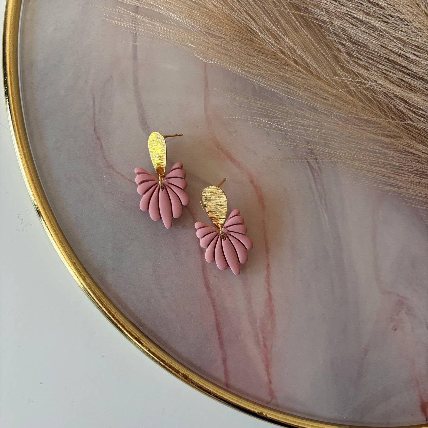 Iris Velvet Earrings